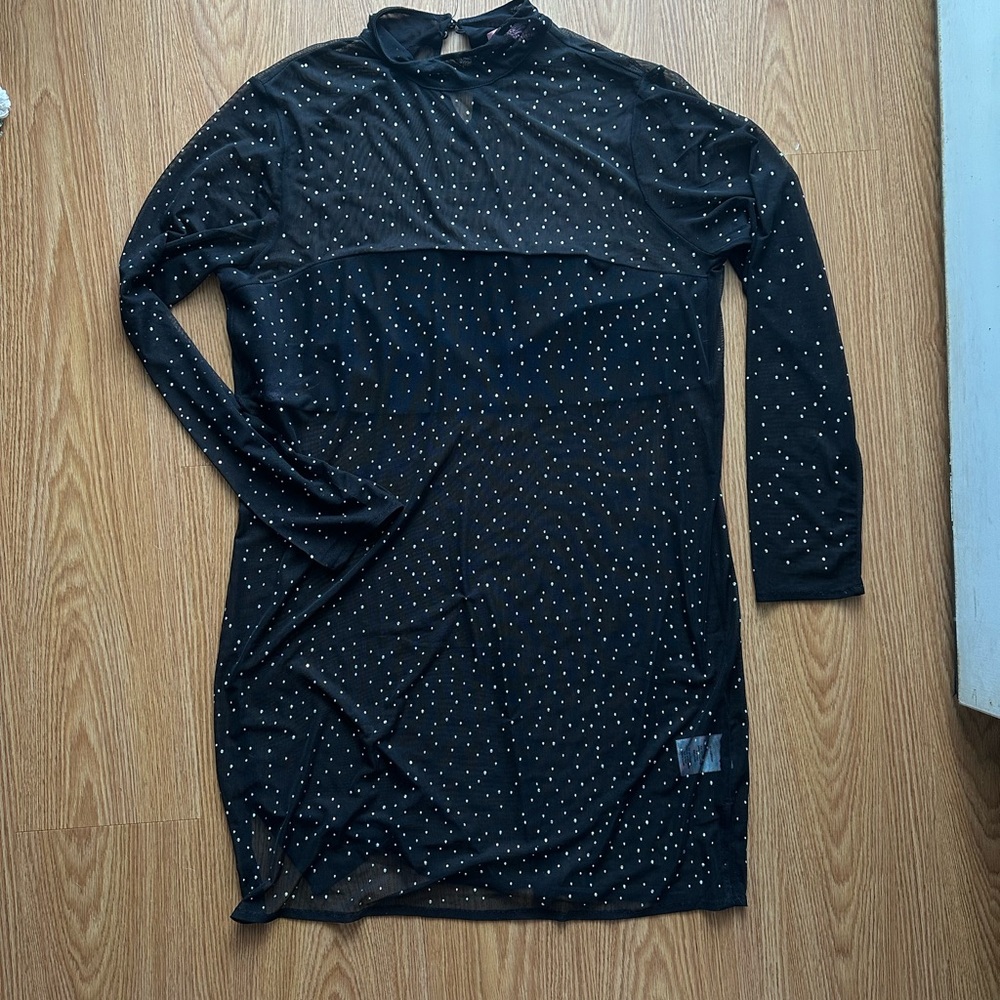 NWOT Eva Franco Starlight Sheer Tunic - Picture 4 of 6